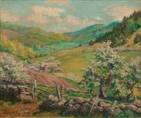 A Farmyard in Spring