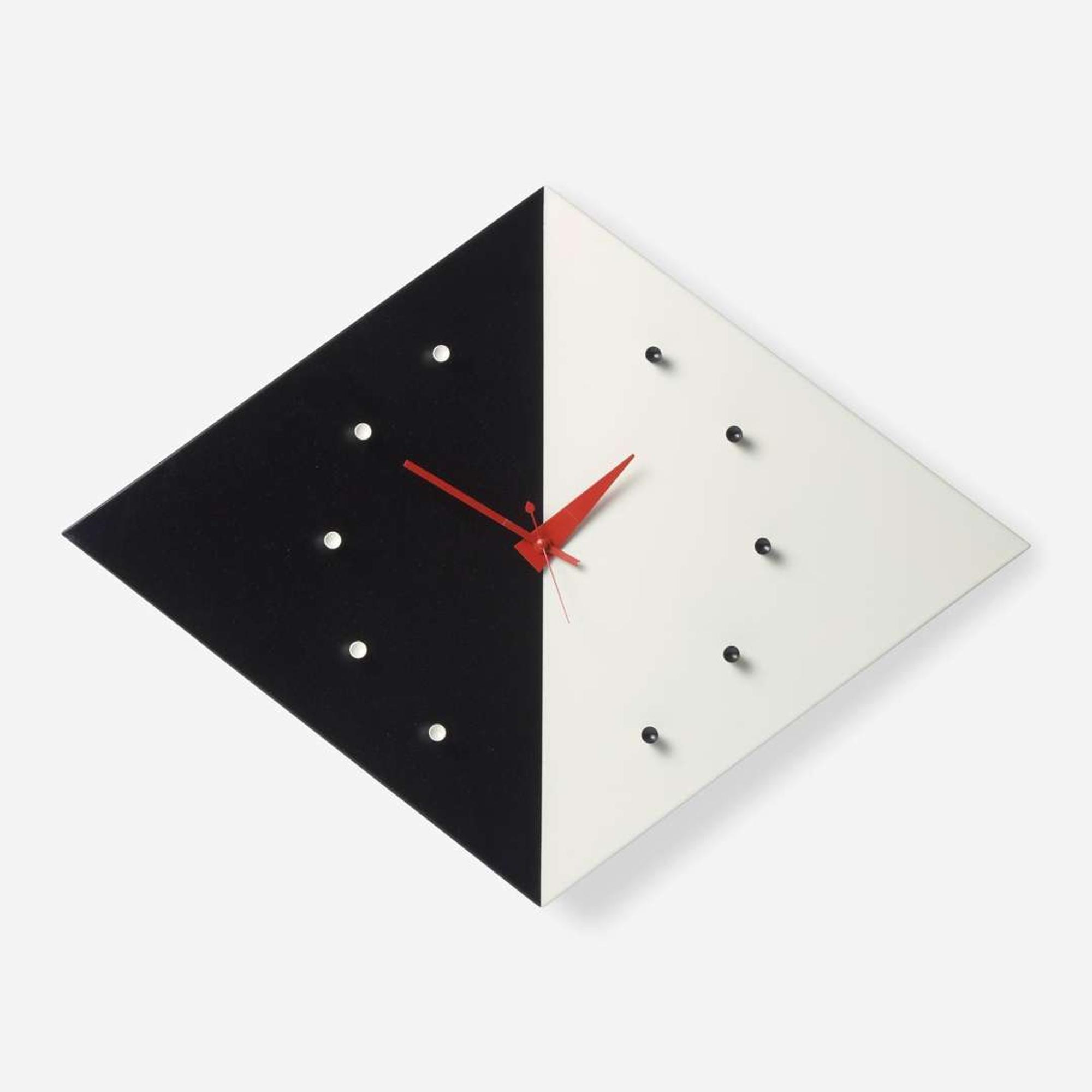 George Nelson (American, 1908-1986) Group of Table and Wall Clocks for Howard Miller, Vitra Design Museum, Poland/Germany, designed 1949-1954, the present lot circa 2000s