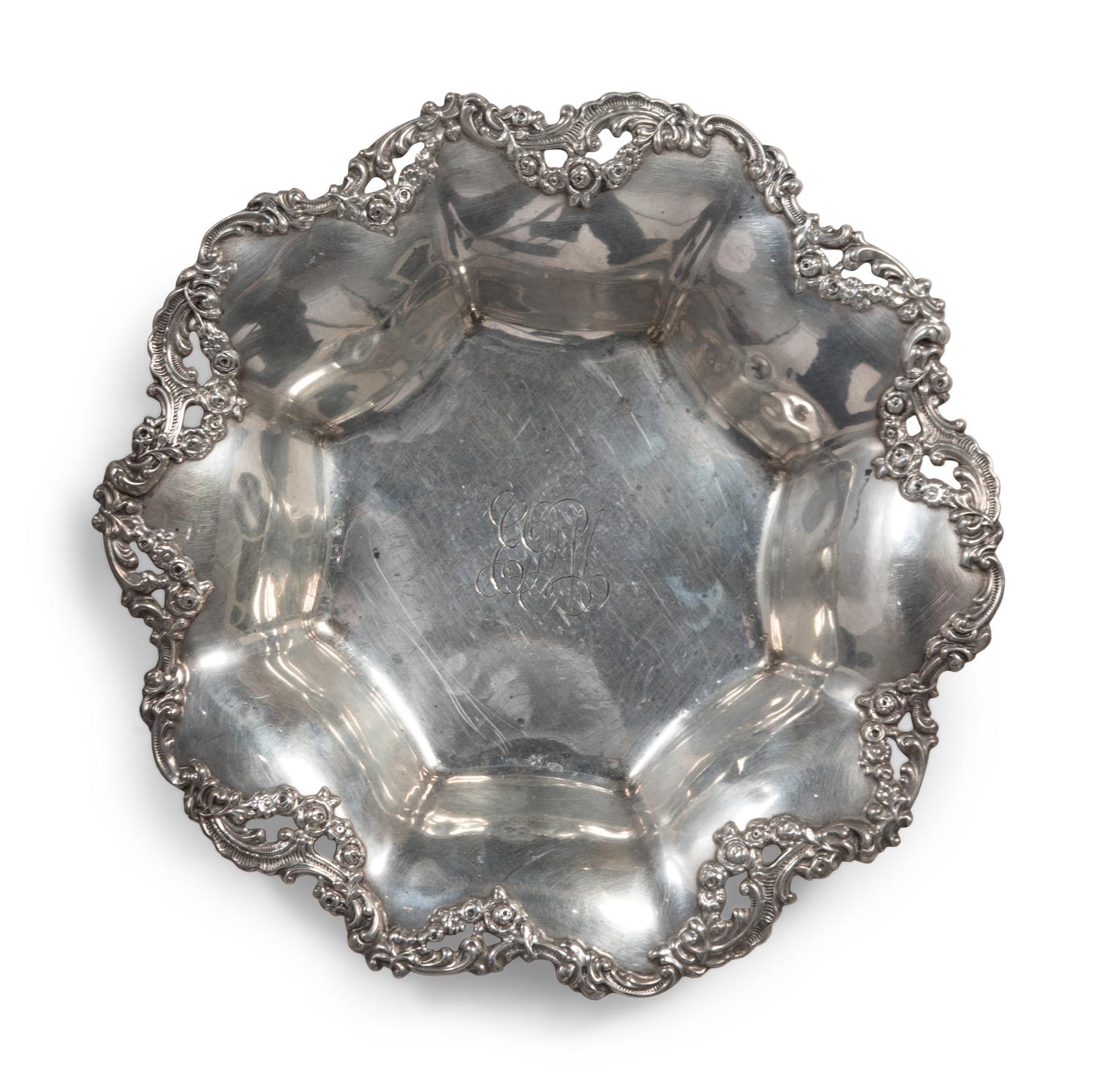 A Group of Silver Serving Articles