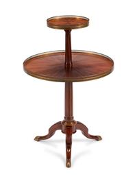 A Directoire Brass-Mounted Mahogany Serviteur Muet — 19TH CENTURY