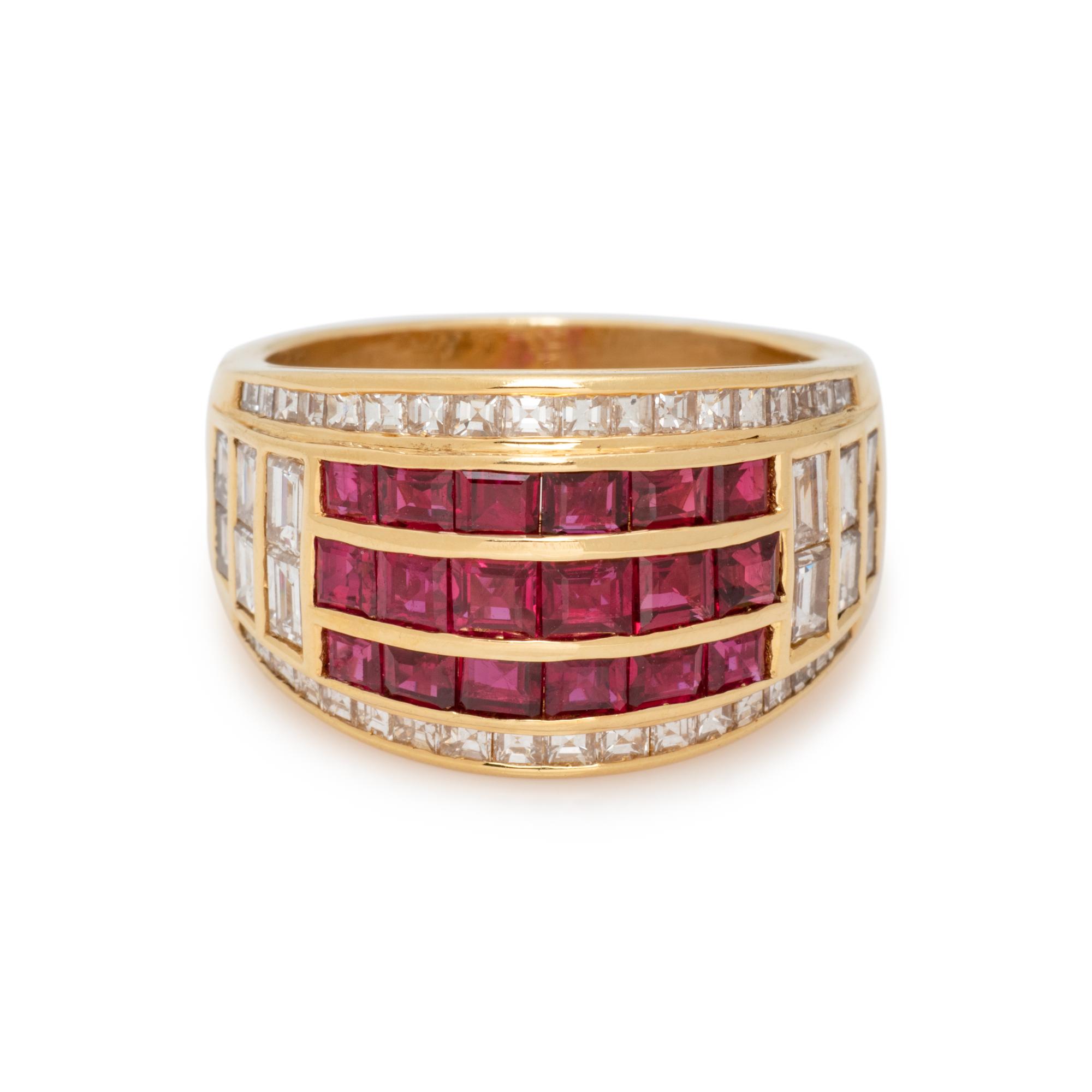 RUBY AND DIAMOND RING