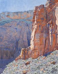 Canyon Walls in the Sunlight