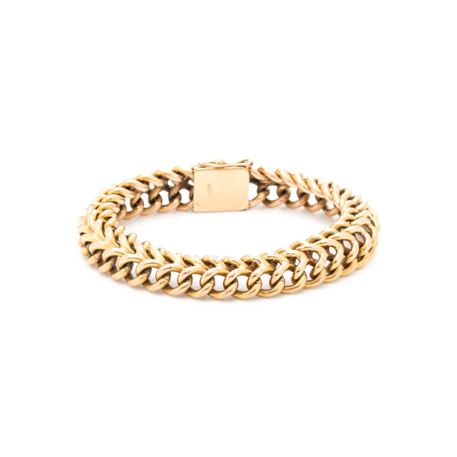 YELLOW GOLD BRACELET