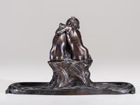 Figural Inkwell, circa 1900