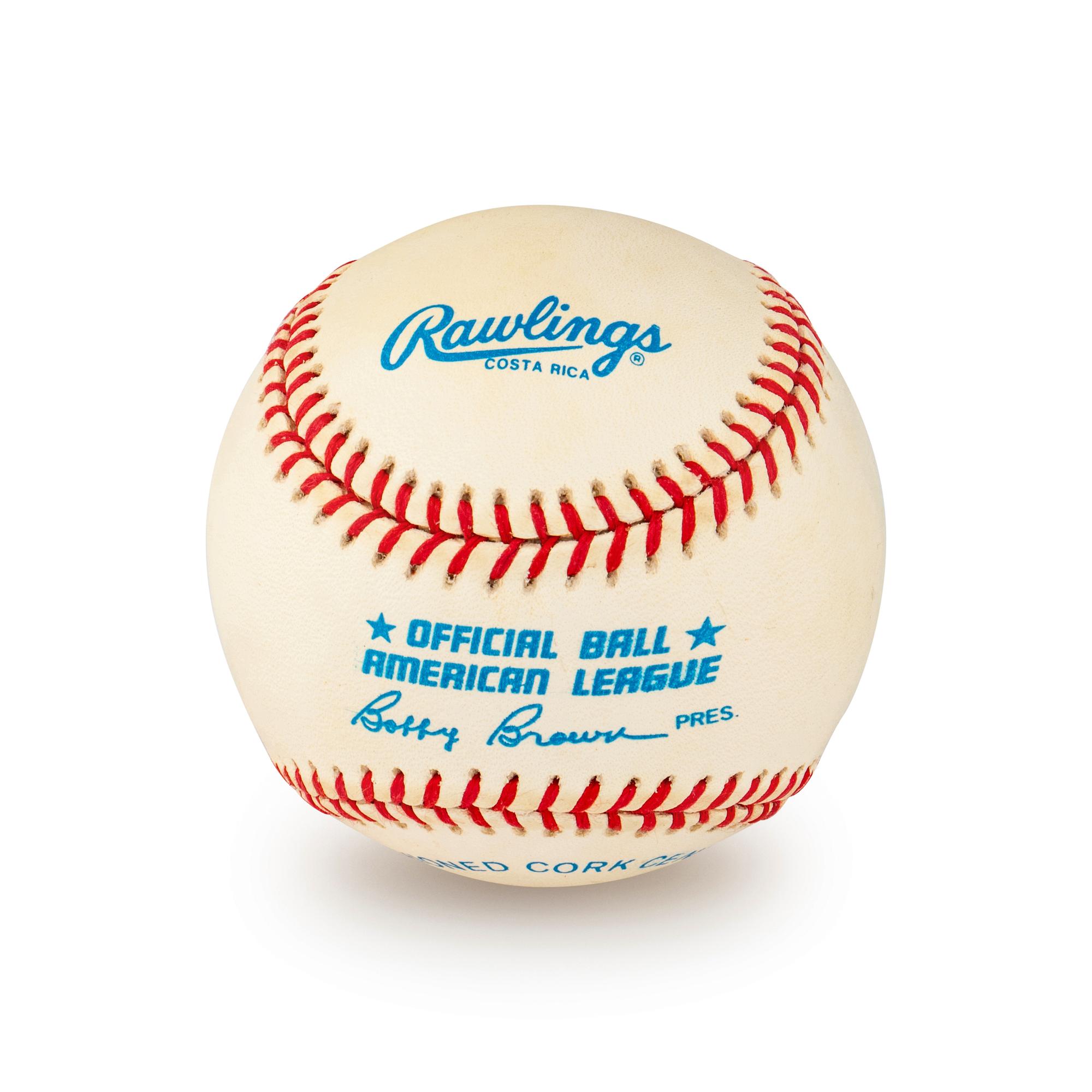A Mickey Mantle Signed Autograph Home Run Edition Baseball (Beckett Authentication Services) - Numbered of 536