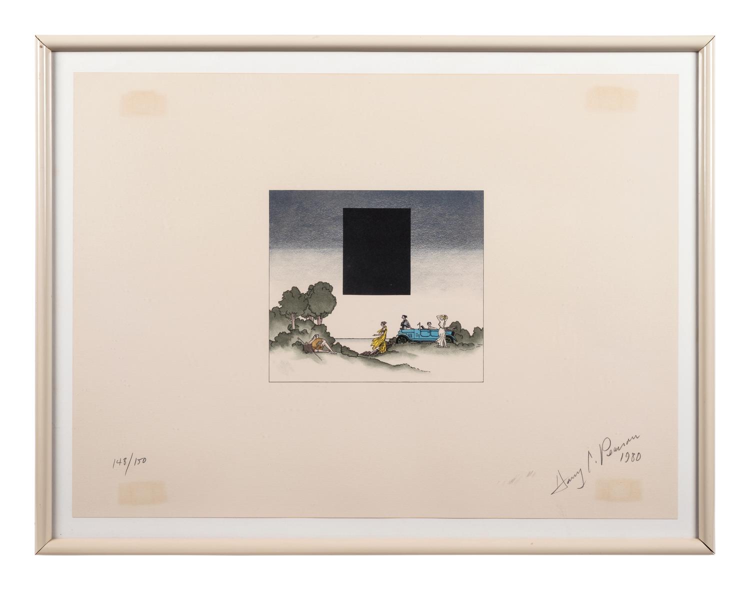 The American Portfolio (five of six prints, with original case)