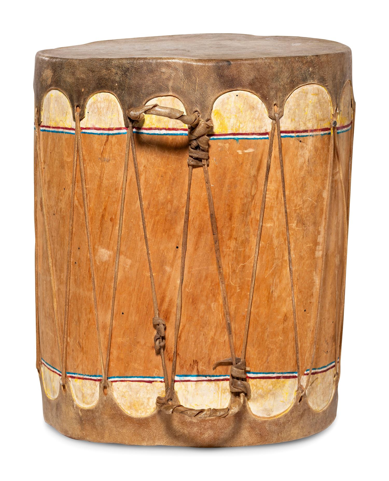 Taos Painted Drum