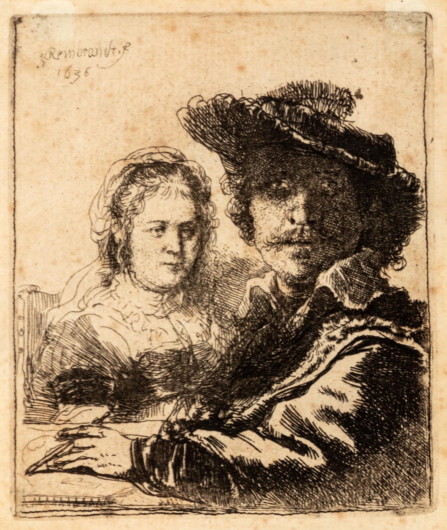 Self Portrait with Saskia