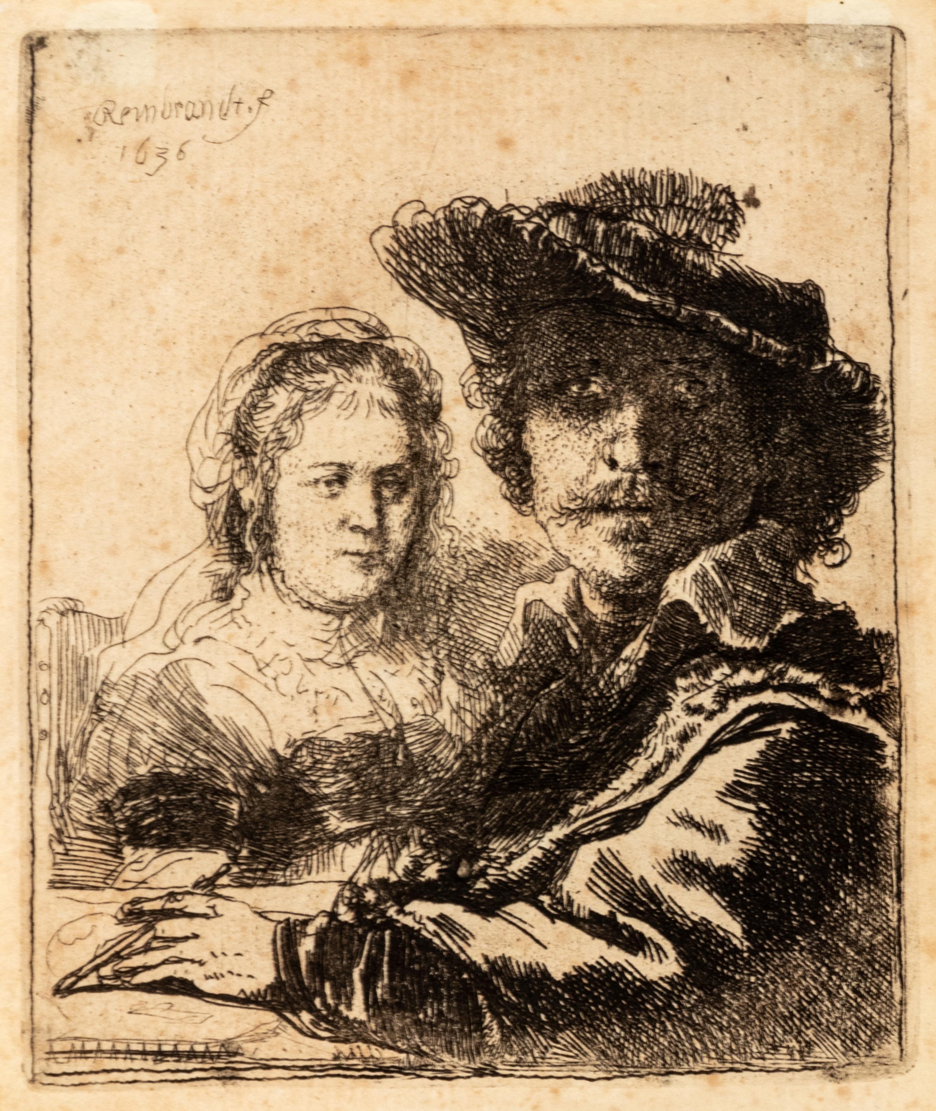 Self Portrait with Saskia