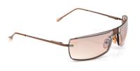A Pair of Gucci Brown Rimless Sunglasses,