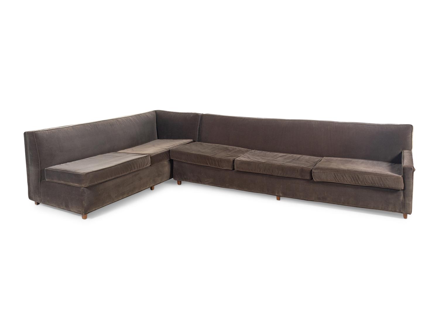 A Custom Sectional Sofa in the Style of Charles Pfister