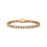 DIAMOND AND YELLOW GOLD BRACELET