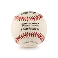 A Stan Musial and Pete Rose Dual Signed Autograph Baseball (Beckett Authentication Services)