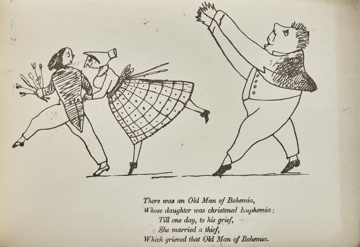 (Lear, Edward). A Book of Nonsense. By Derry Down Derry
