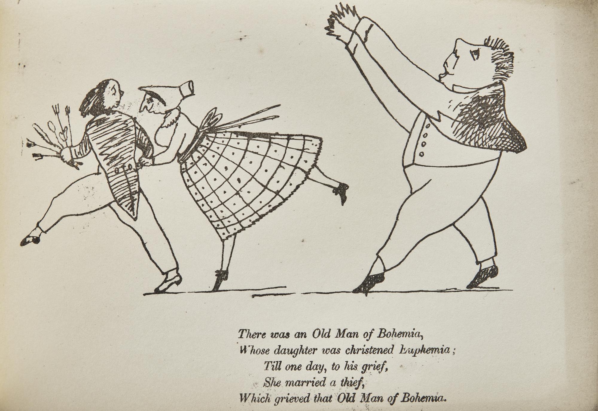 (Lear, Edward). A Book of Nonsense. By Derry Down Derry