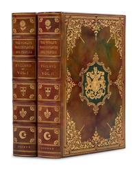 [BINDINGS.] COOK, Joel (1842-1910). The World's Famous Places and Peoples: England. New York and London: Merrill & Baker, [1900].