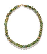 A Phoenician Mosaic Glass Eye Bead Necklace