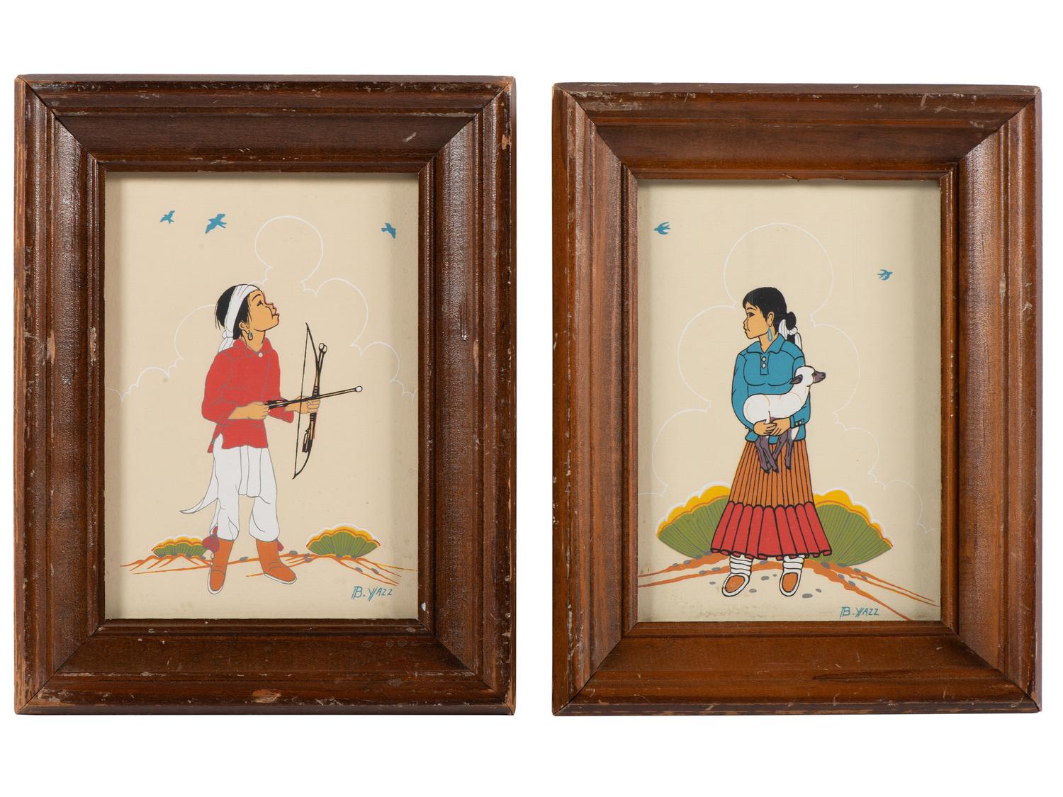 pair of portraits