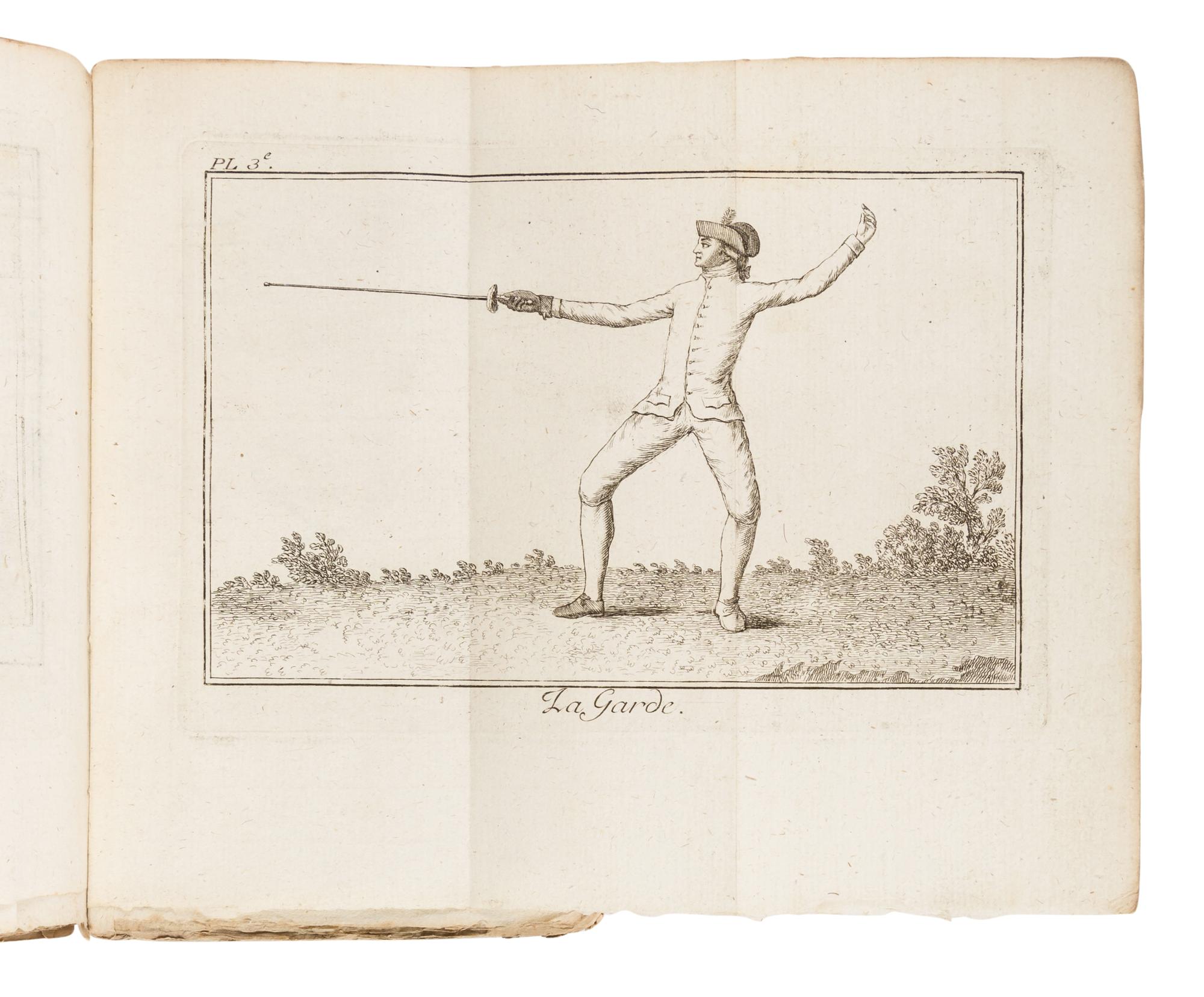 DEMEUSE, Nicolas. Nouveau traite de l'art des armes . Liège: F. J. Desoet, 1778.