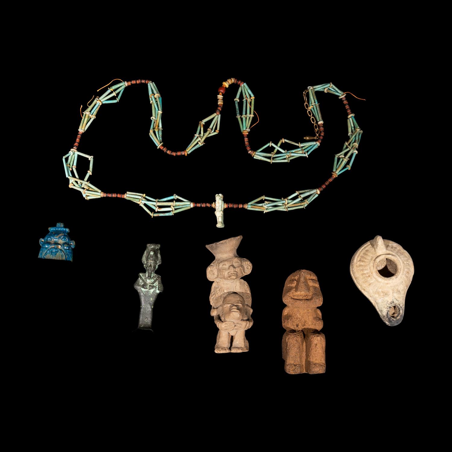 A Group of 9 Antiquities