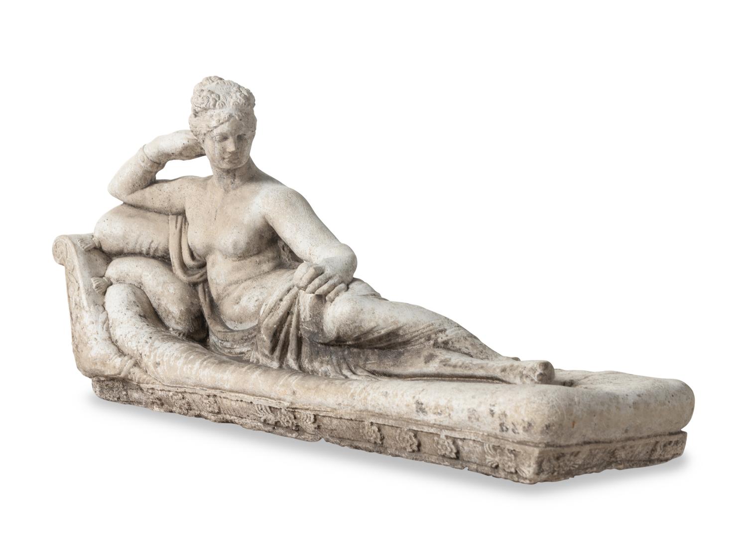 A Cast Stone Figure After Antonio Canova