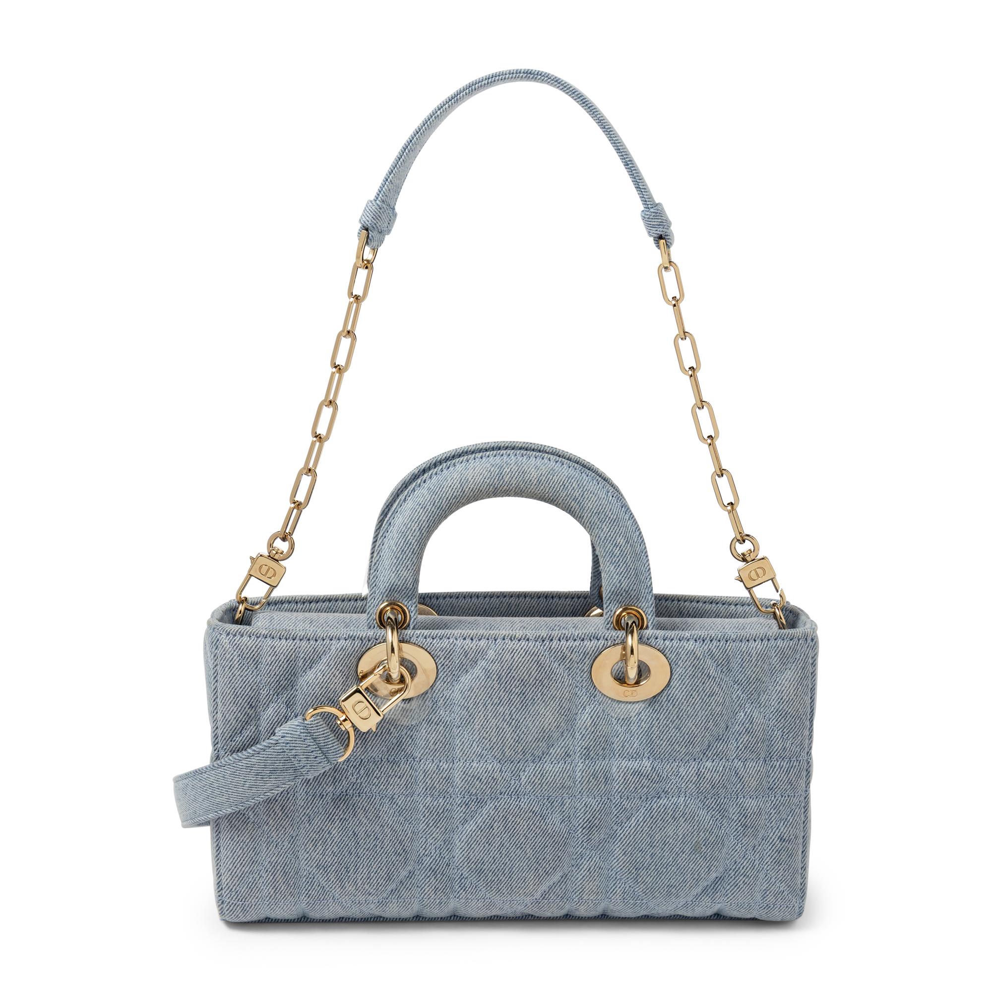 CHRISTIAN DIOR, DENIM LADY D-JOY BAG