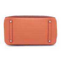 Hermès, Limited Edition Ghillies Birkin 35 in Rosy & Rouge H Swift