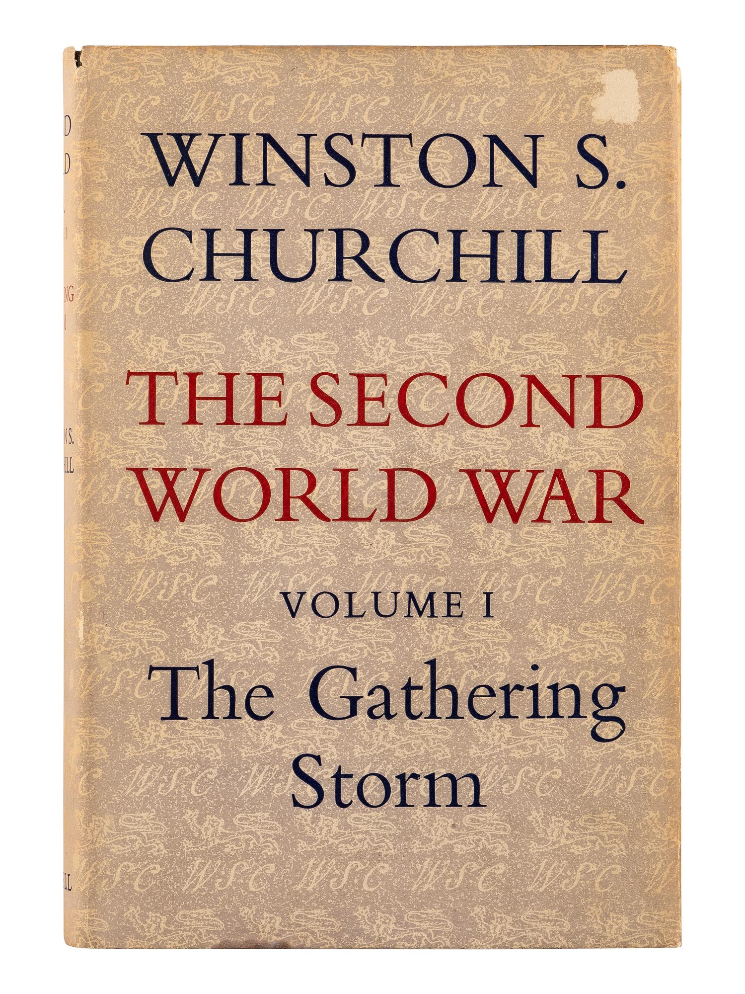 CHURCHILL, Winston L. S., Sir (1874-1965). The Second World War . London: Cassell & Co. Ltd., 1948-1954.