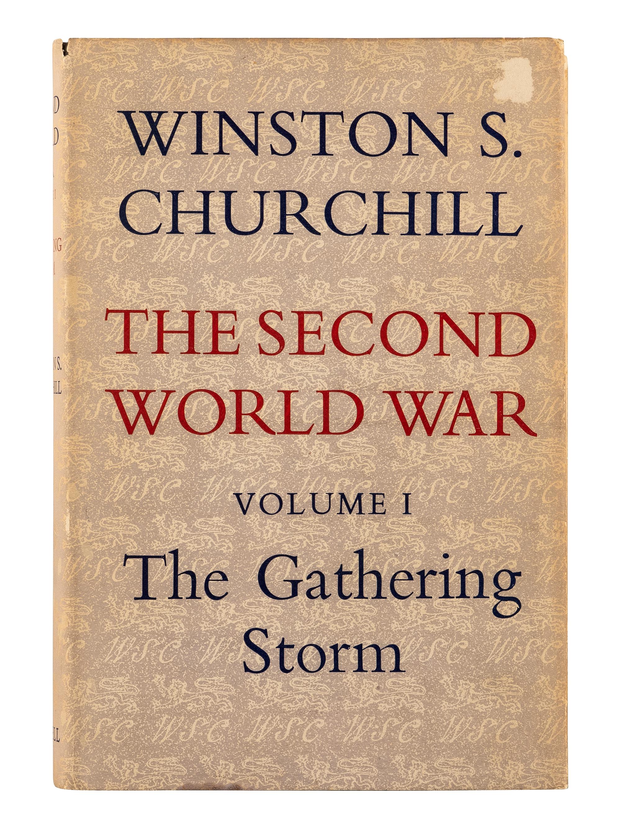 CHURCHILL, Winston L. S., Sir (1874-1965). The Second World War . London: Cassell & Co. Ltd., 1948-1954.