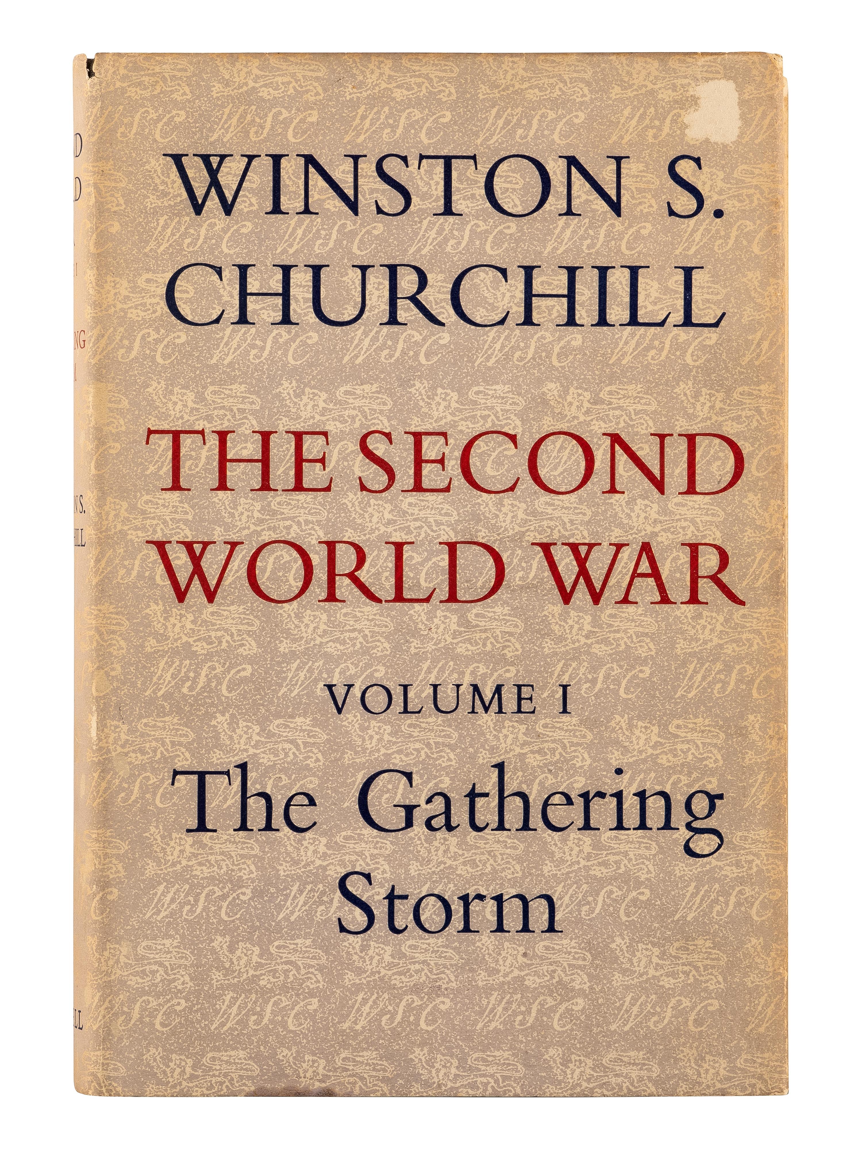 CHURCHILL, Winston L. S., Sir (1874-1965). The Second World War . London: Cassell & Co. Ltd., 1948-1954.