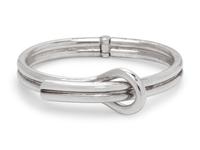 TIFFANY & CO., ITALY, SILVER BANGLE BRACELET