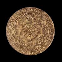MEDIEVAL: Edward III Post-Treaty Gold Noble (1369-77) — PCGS GRADED GENUINE (BENT)