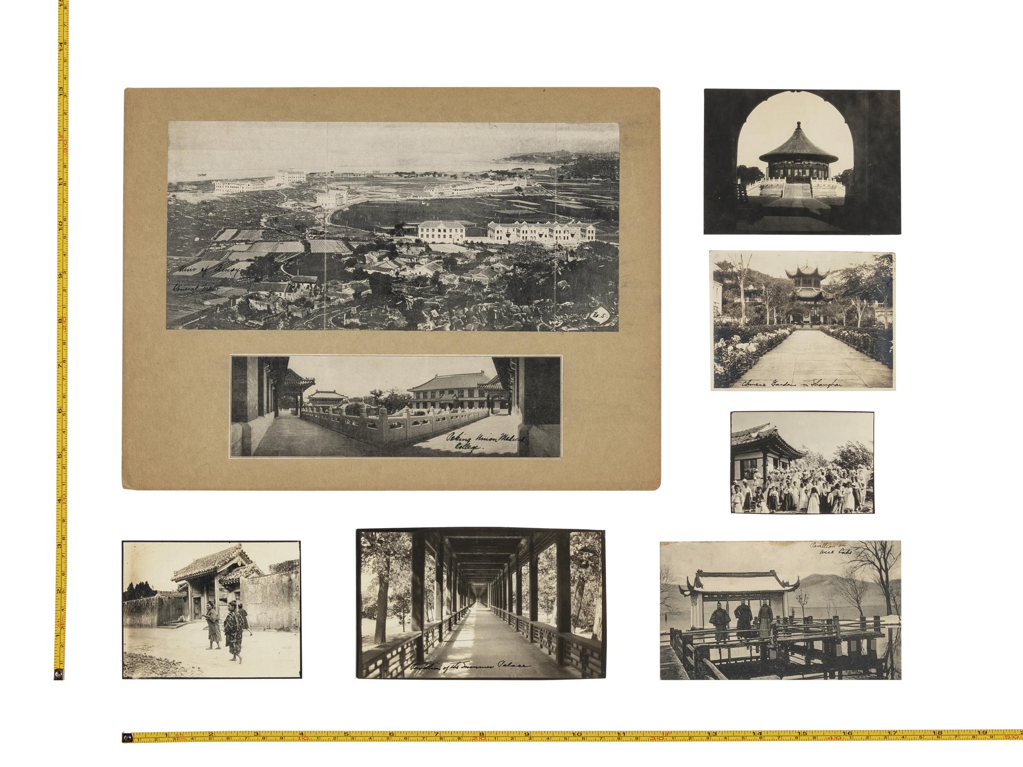 A Large Group of Photographs of Beijing, c. 1900