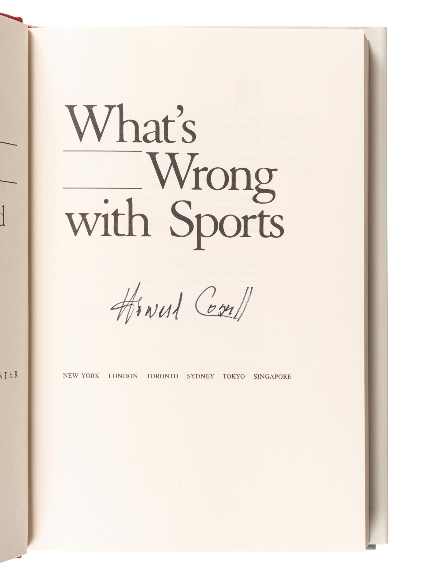 A Group of Seven Books on Boxing Including Signed Autograph Editions