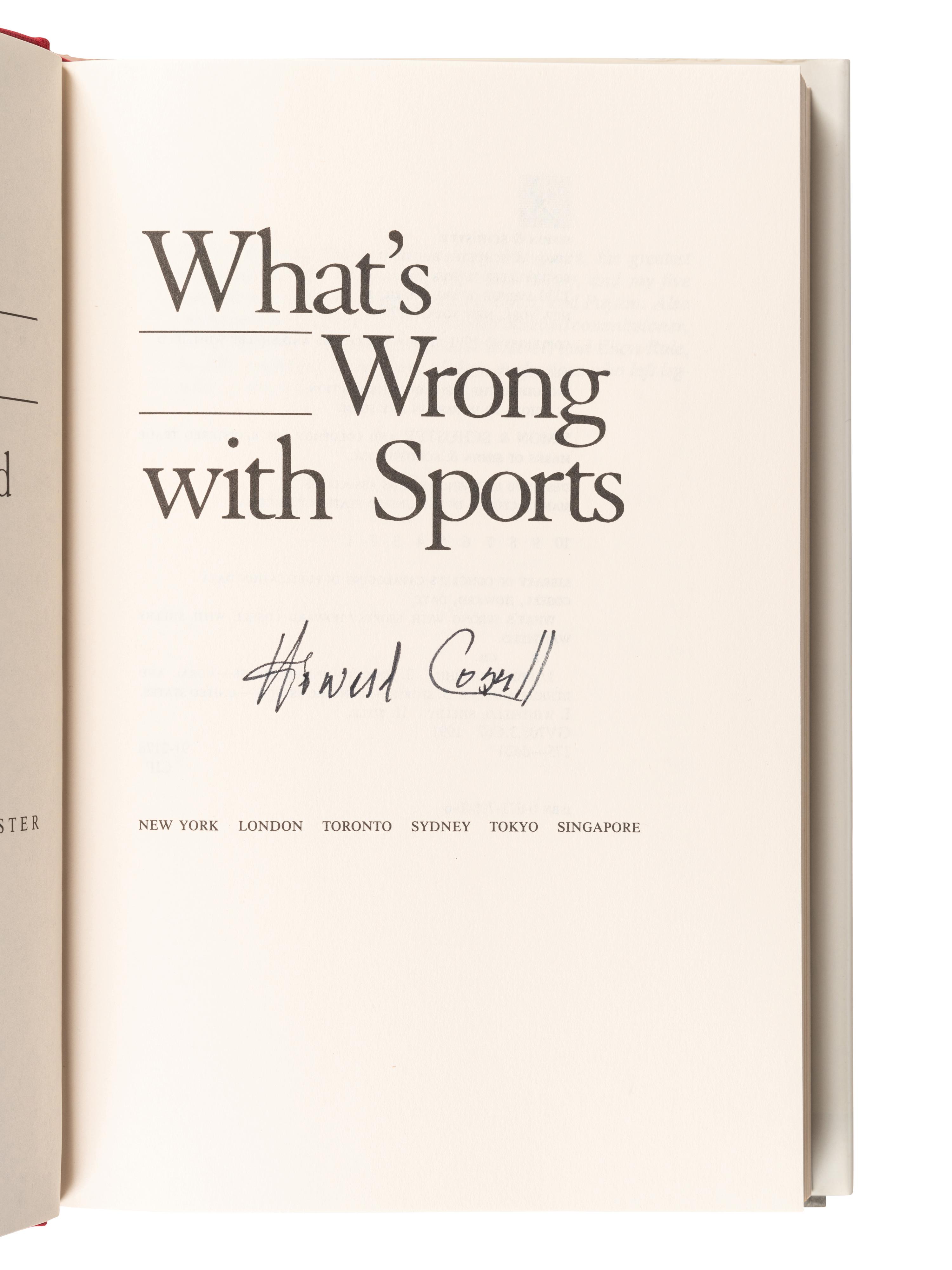 A Group of Seven Books on Boxing Including Signed Autograph Editions