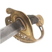 Ames Model 1850 Staff and Field Officers Sword Presented to Capt John Chipman 59th Mass - POW and WIA, with Sash, CDV and GAR Button