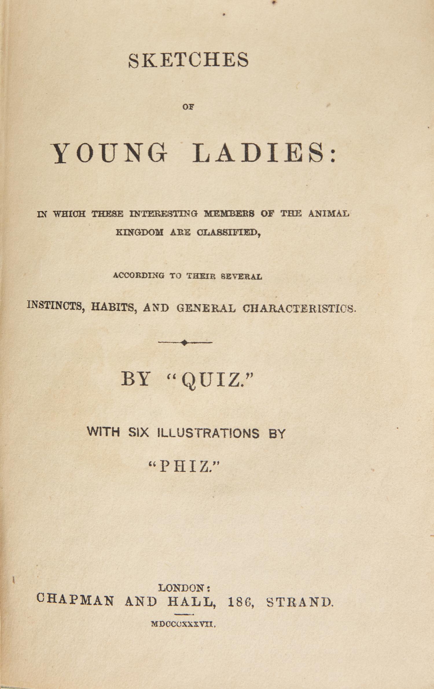 [Literature] (Dickens, Charles). Group of 3 First Editions