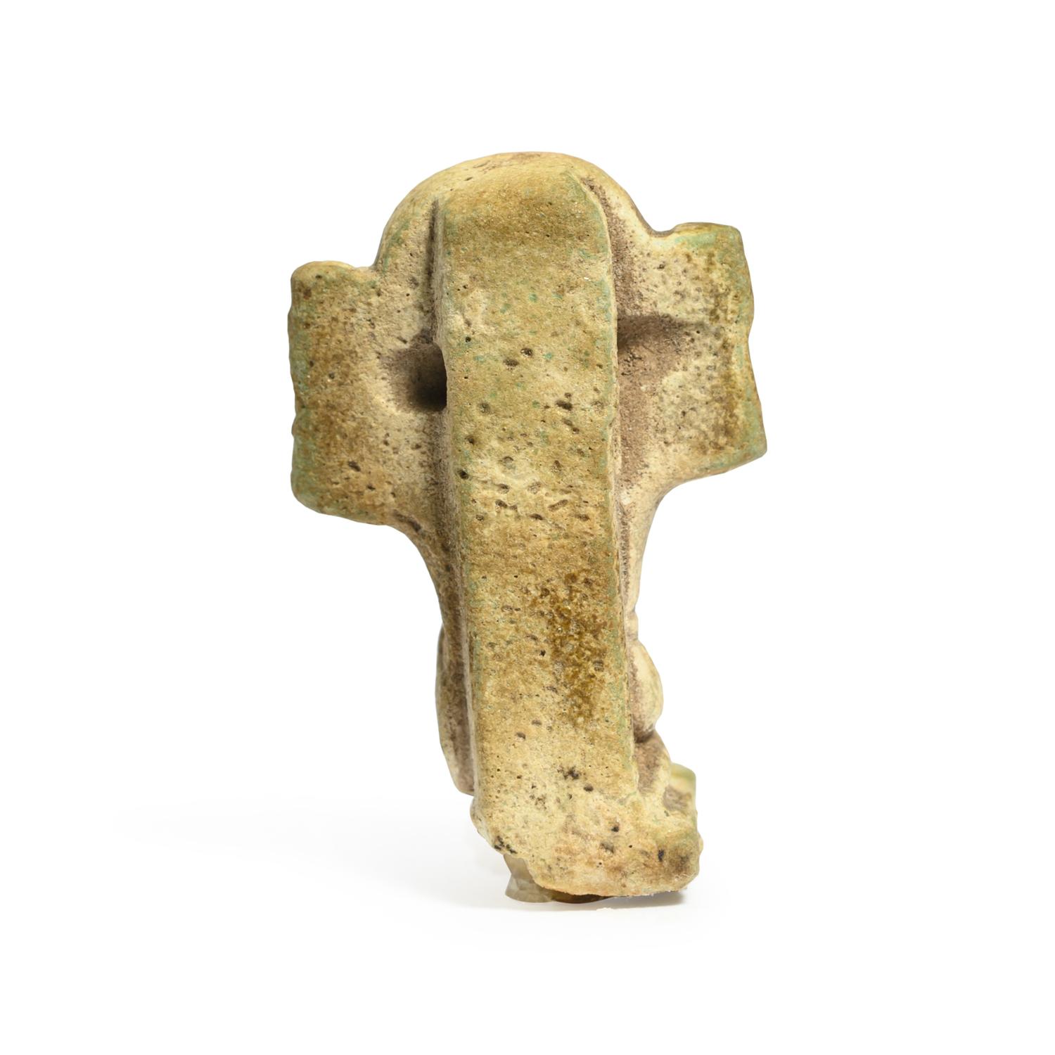 An Egyptian Faience Shu