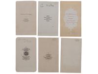[CIVIL WAR]. A group of 6 CDVs of US Navy flag officers, comprising: