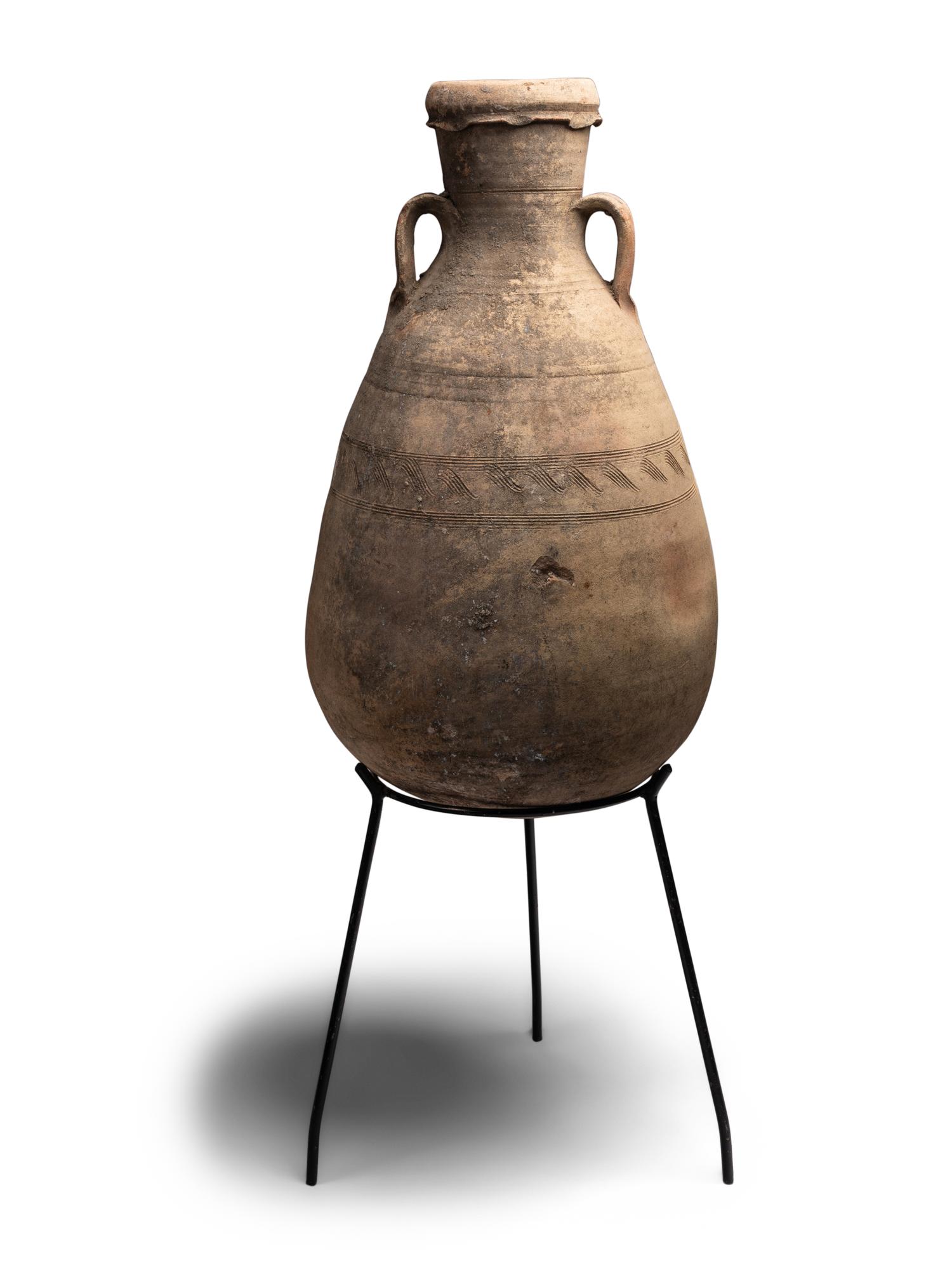 A Holyland Terracotta Amphora
