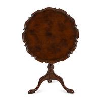 A Chippendale Style Mahogany Tilt-Top Table