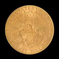 A United States 1906-S Liberty Head $20 Gold Coin