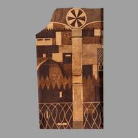Arabian Nights wallpaper panel, 1948 Katzenbach & Warren, USA
