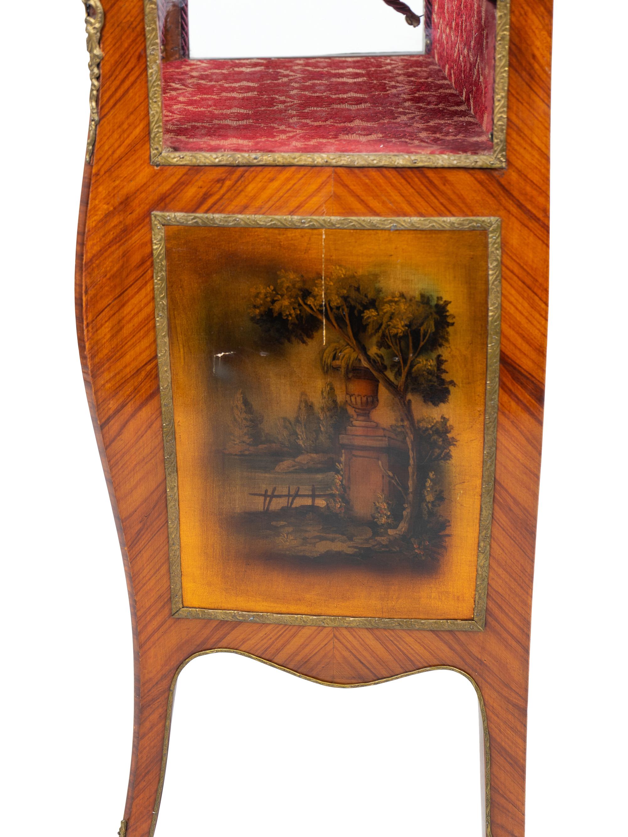 A Louis XV Style Vernis Martin Low Display Cabinet — 20TH CENTURY