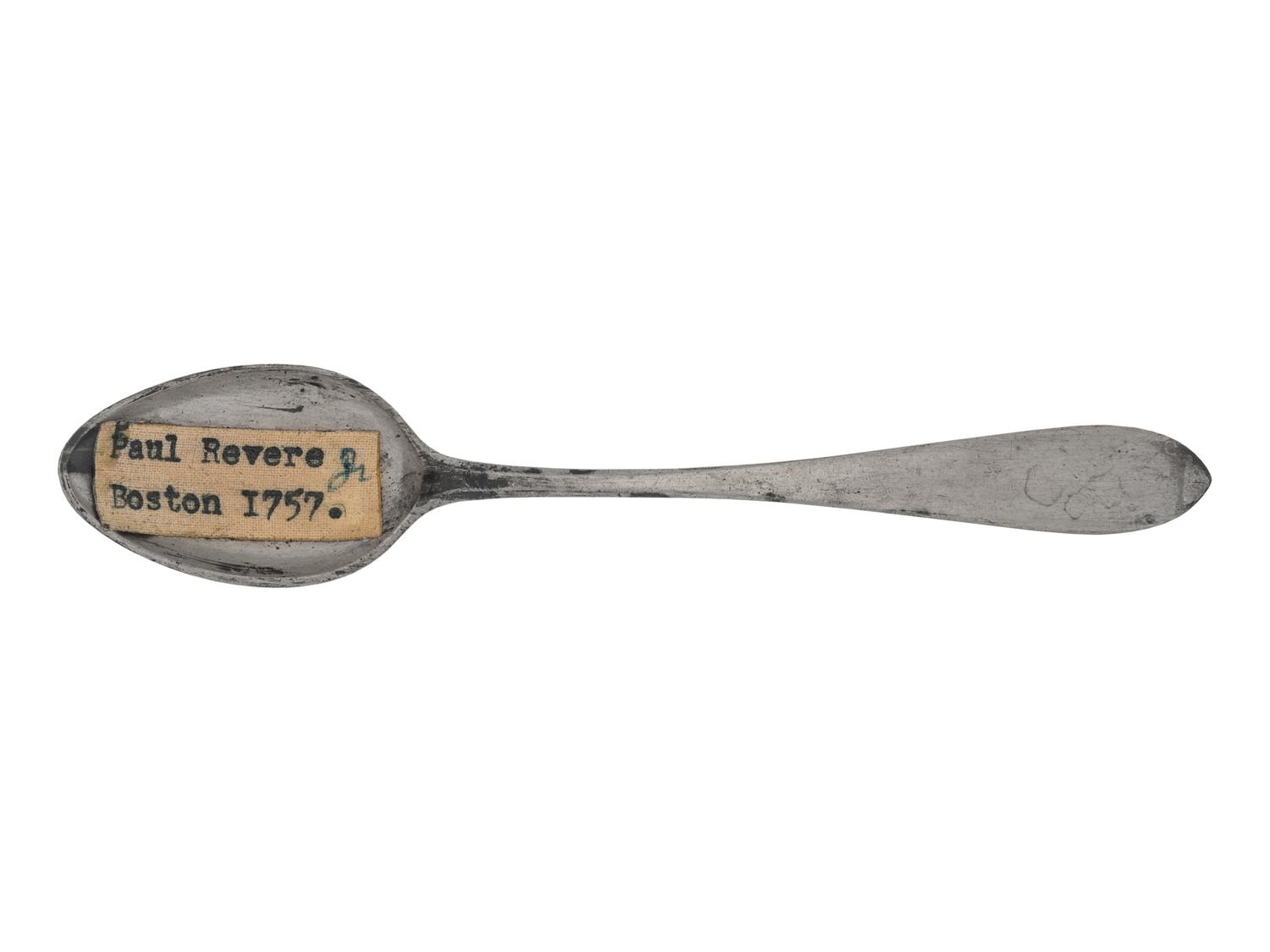 An American Silver Teaspoon
