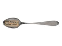 An American Silver Teaspoon