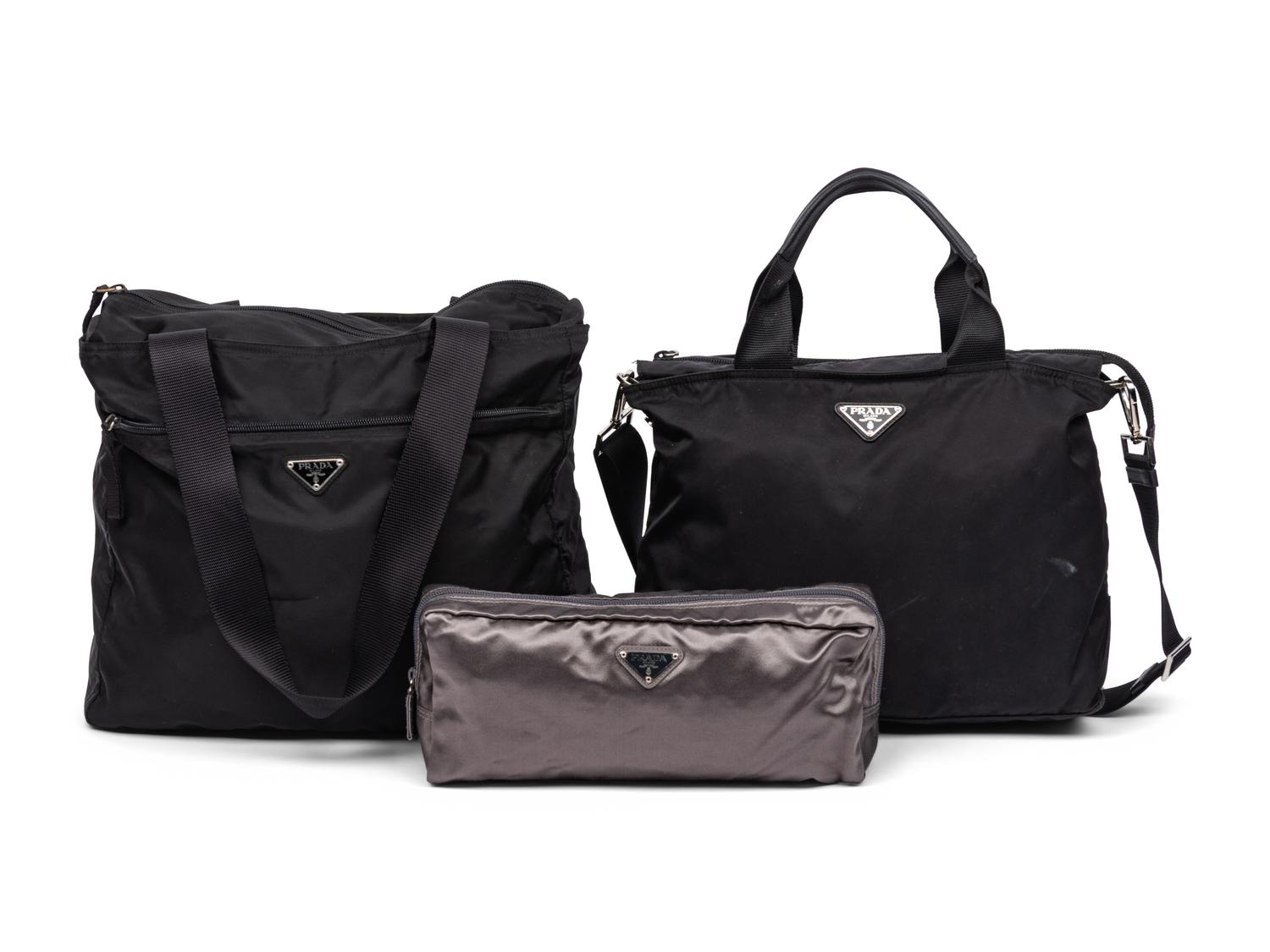 Prada, Three Nylon Bags