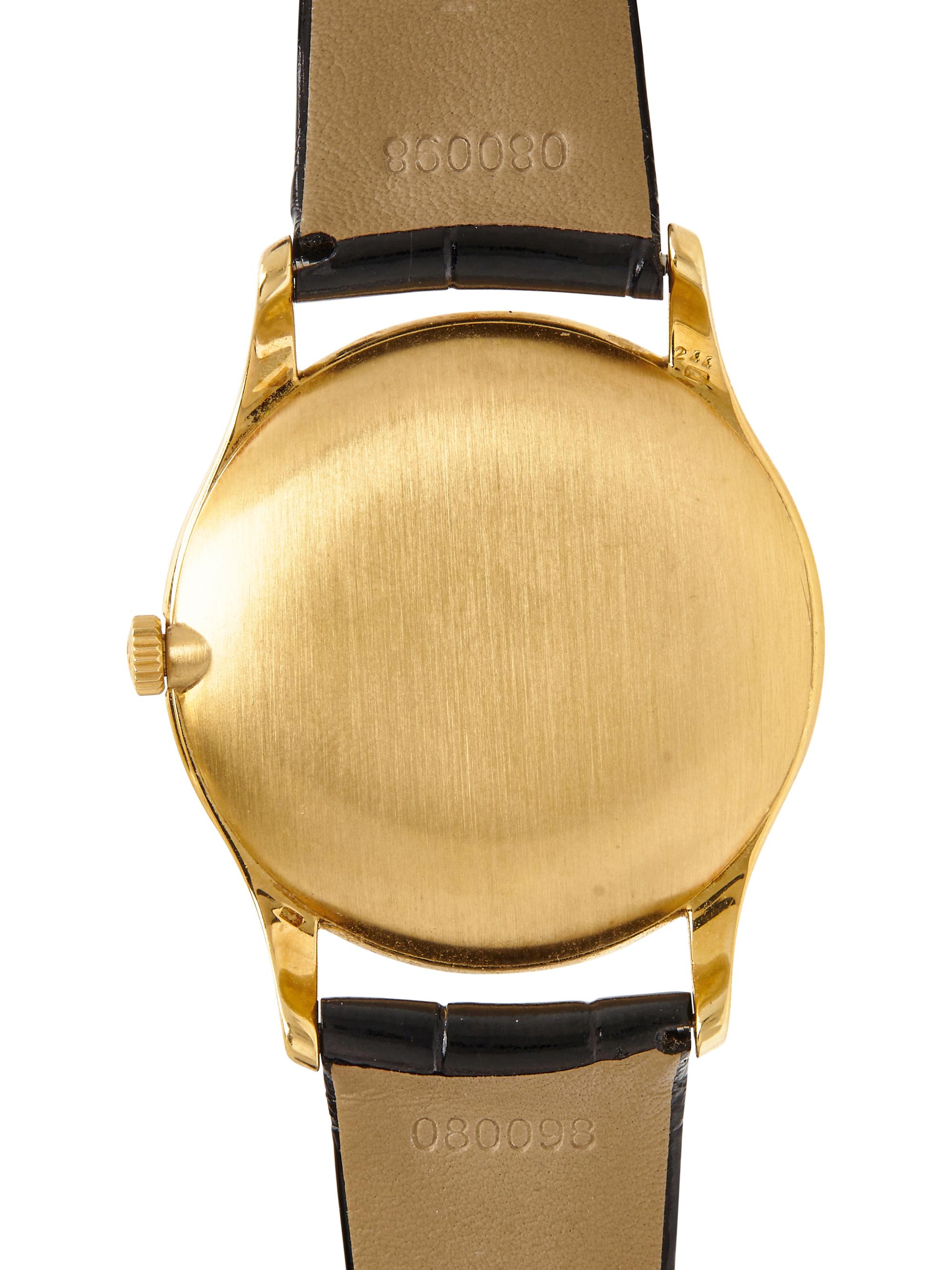 VACHERON & CONSTANTIN, REF. 6185 18K YELLOW GOLD WATCH