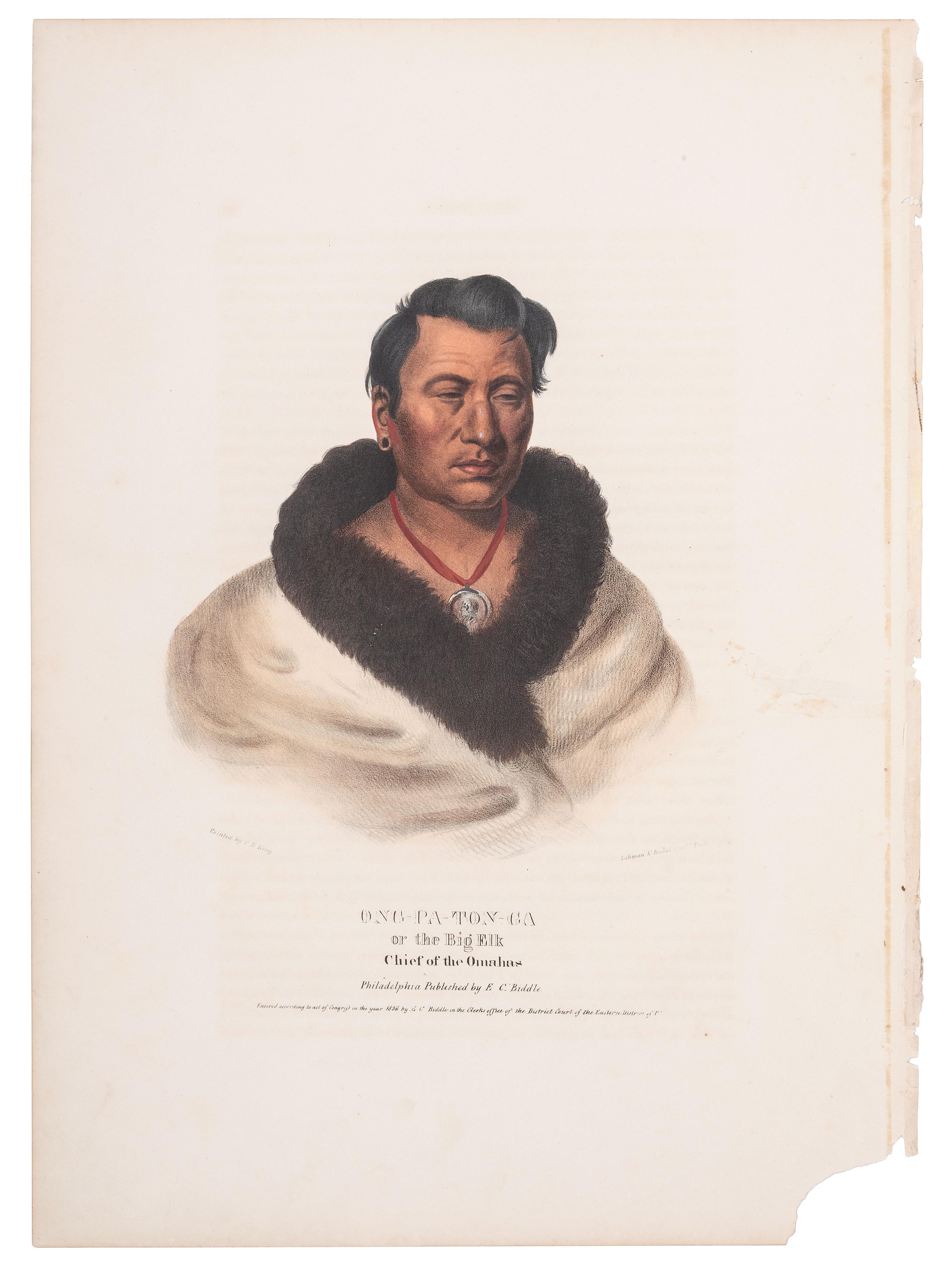 [McKENNEY & HALL]. A group of 5 large folio hand-colored lithographs. 1837-1838.
