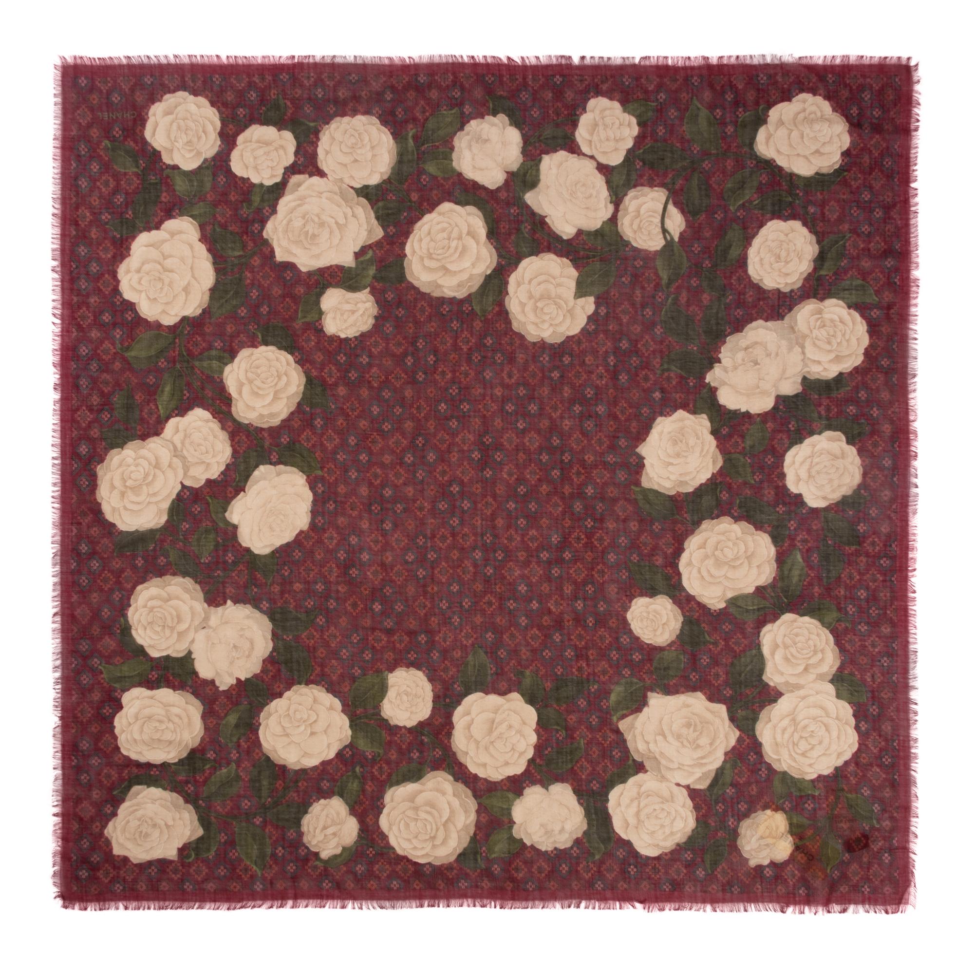 Four Chanel Silk Scarves